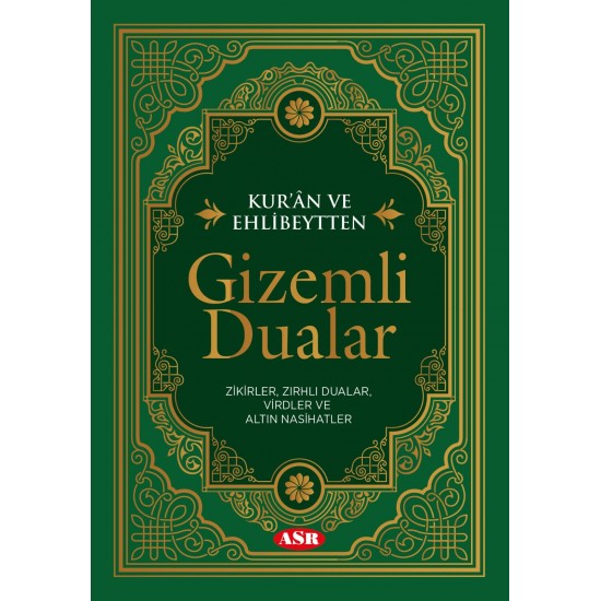 GİZEMLİ DUALAR (Mavi, Yeşil, Siyah renklerde)